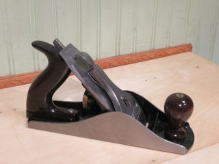 Stanley No.  4 1/2 Bailey Corrugated Bottom Plane Woodworking Tool Type 13 SW 7