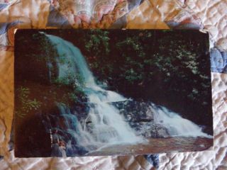 Vintage Postcard Laurel Falls,  Great Smoky Mountains National Park