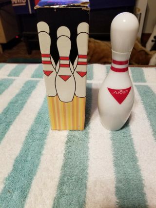 Avon Strike Wild Country Aftershave Bottle Empty Amf Bowling Pin