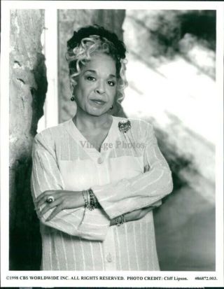 1998 Press Photo Actress Della Reese Celebrity Touched By An Angel Cbs Tv 7x9