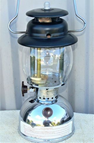 Ex Army Austramax 3/300 Kerosene Lantern,  Good With Parts.