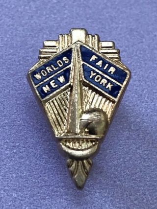 Rare Vintage 1939 York World’s Fair Lapel Pin - Trylon & Perisphere