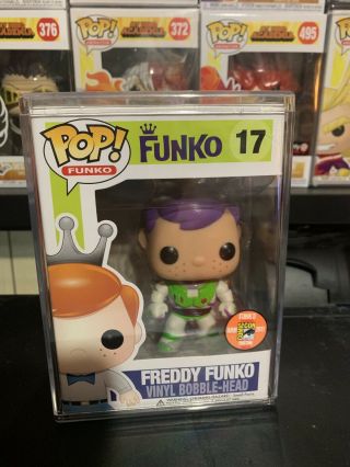Custom - Buzz Lightyear Freddy Funko Pop Limited Edition Of 125 Toy Story Rare
