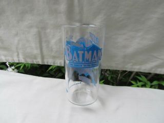 Vintage Batman Drinking Glass / National Periodical Publications /