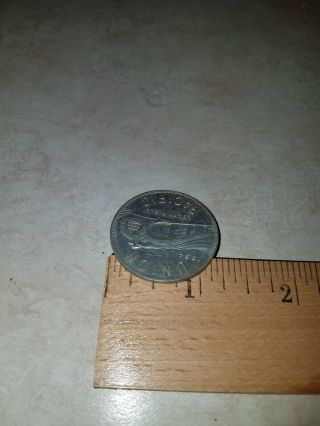 Vintage 1934 Union Pacific Railroad Train Lucky Piece Aluminum Alcoa Coin Token