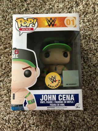 John Cena (w/ Green Hat) Funko Pop