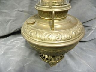 Vintage Antique B & H Model No 96 Bradley & Hubbard Oil Lamp (A40) 6