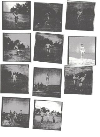 Vtg Body Building Negatives - - [11] Into Black & White Photos - 1940 - 50 