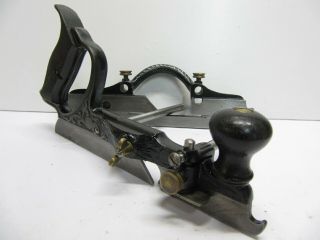 TYPE 2 STANLEY No.  46 COMBINATION PLOW PLANE with WRAP AROUND FENCE and IRONS 3