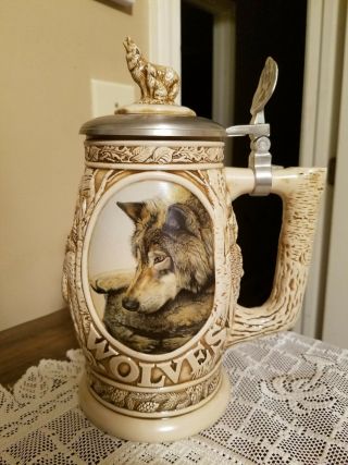" Tribute To The North American Wolf " Stein
