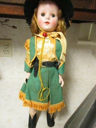 Am.  Character Sweet Sue Annie Oakley.  17 Inches.  1954