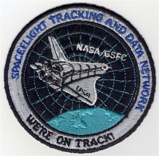 Nasa Sts - 3 Space Flown Tdrss Program Patch