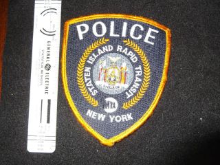 York Staten Island Rapid Transit Railroad Police Mta Merged Defunct