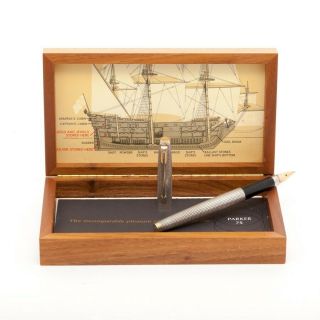 Parker 75 1715 Fleet Spanish Shipwreck Treasure Pen W/box And