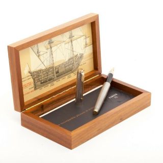 Parker 75 1715 Fleet Spanish Shipwreck Treasure Pen w/box and 3
