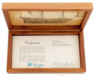 Parker 75 1715 Fleet Spanish Shipwreck Treasure Pen w/box and 4