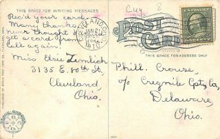 Cleveland Ohio 1910 Postcard Kinsman School Children 2