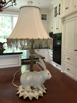 Mackenzie Childs Hasenpfeffer (Bunny) Lamp 5