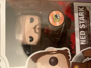 Game of Thrones FUNKO Pop NED STARK 02 (HEADLESS) SDCC 2013 Exclusive w/ Case 7