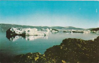 Thule,  Greenland,  50 - 60s ; Ive Bergs,  North Star Bay