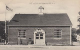 Elon College,  North Carolina,  1930s ; Post Office
