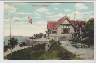 Fleistuen,  Bergen,  Norway,  1920s Postcard