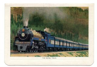 Canadian Pacific Railway Royal Train 1939 Tour Canada & Usa Folkard Postcard 10