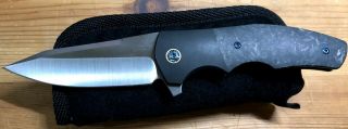 Reate Knives Kirby Lambert Crossroads Carbon Fiber Satin M390 -