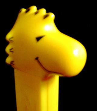 Peanuts Woodstock Pez Rare Painted Feathers,  Yellow 3.  9 Stem,  $3.  99 Us Ship