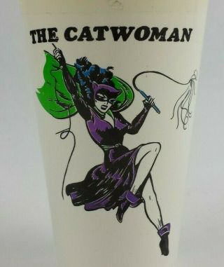 Vintage DC Comics Catwoman 1973 7 - Eleven Slurpee Cup 3