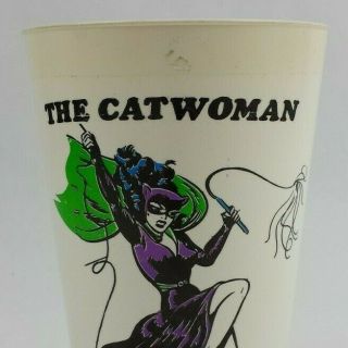 Vintage DC Comics Catwoman 1973 7 - Eleven Slurpee Cup 5