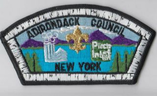 1980 Lake Placid Olympics Boy Scout Adirondack Council Shoulder Patch