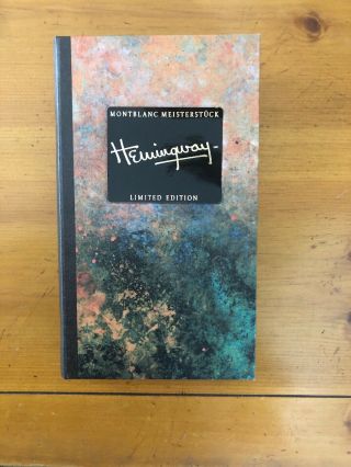 Montblanc Hemingway Meisterstuck Limited Edition Ballpoint Pen