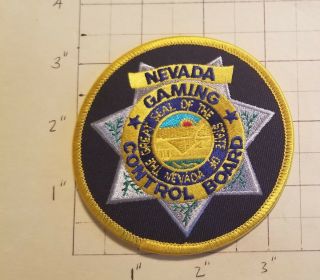 Nevada Gaming Control Board Patch