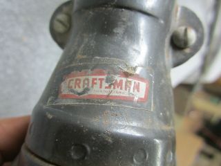 Vintage Craftsman Fostoria Articulating Industrial Machinist Workbench Light 5