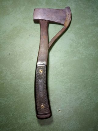 MARBLE ARMS CO.  Pat.  1898 No.  2 Safety Axe Hatchet Gladstone USA 3