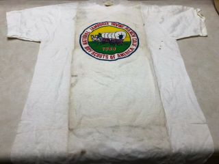 1953 Boy Scout National Jamboree Tshirt - Size Small 32 - 34
