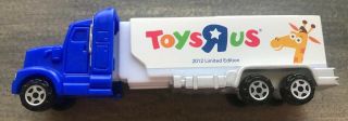 Toys R Us Semi Truck Pez Dispenser (limited Edition 2012) Vg Rare Collectible