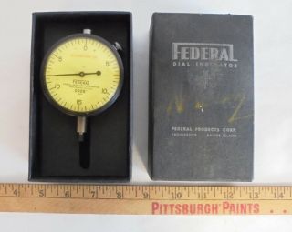 Machinist Lathe Federal Dial Indicator.  0005