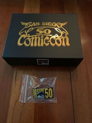 Sdcc 2019 Comic Con 50th Anniversary Exclusive Pin (san Diego Comic Con)