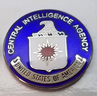 Cia Mini Pin Central Intelligence Agency Us Agent Lapel Badge Hat Tie Tack