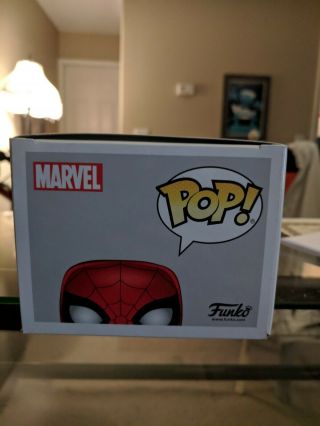Funko Pop Spiderman Homecoming Signed Stan Lee 5