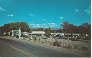 Postcard Nm Mexico Albuquerque Beach Hotel Motel State Park Unposted