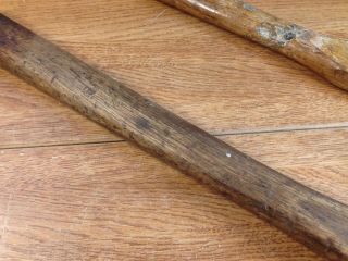 Old Chisel Hammer Vintage JAPANESE FORGED IRON TOOL Set 2 Genno 130/320mm HP291 5