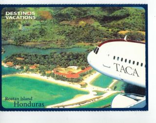 Postcard Airline Issue Taca Airlines A319?