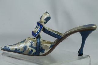 Just The Right Shoe By Raine ' Evening Emerald In Sapphire ' 25240 2