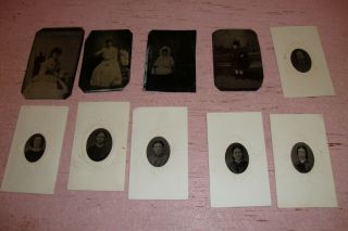 Album 10 Tintype 42 Cdv / Other Photos 1800s From The Eliphalet Remington Family