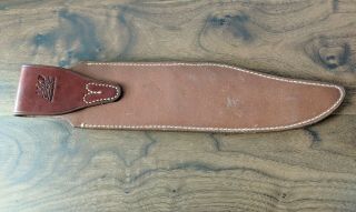 Randall Made Knives 12 - 11 Smithsonian Bowie Knife Sheath George Lawrence Floral 4