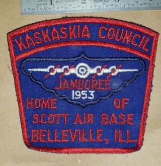 Kaskaskia Council Scott Air Base Il 1953 Jamboree Air Scout Theme