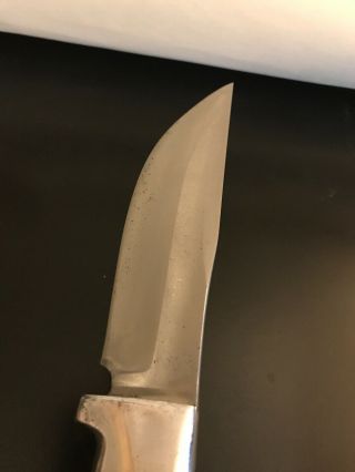 R.  H.  RUANA KNIFE 15C - 1 PIN - LITTLE kNIFE STAMP - SHEATH - 1943 - 44 9
